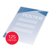 GBC Lamineringsfickor A3 (självhäftande) 125 mik. | blank | GBC 100st 3747236 207086 - 3