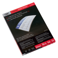 GBC Lamineringsfickor A4 (Highspeed) 80 mik. | blank | GBC 100st IB049033 207621
