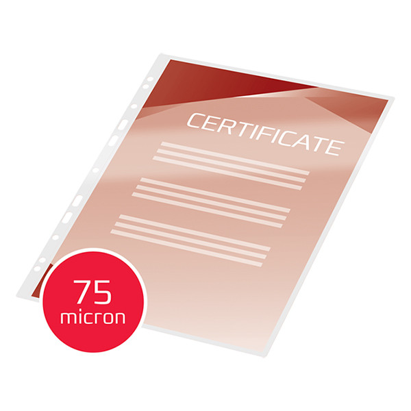 GBC Lamineringsfickor A4 (perforerade) 75 mik. | blank | GBC 25st 3747515 207036 - 4