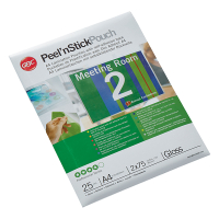GBC Lamineringsfickor A4 (självhäftande) 75 mik. | blank | GBC 25st 3747527 207042