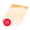 GBC Lamineringsfickor A6 80 mik. | blank | GBC 100st IB585067 207595 - 4