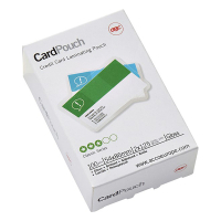 GBC Lamineringsfickor kreditkort (54 x 86mm) 125 mik. | blank | GBC 100st 3740300 207026