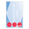 GBC Lamineringsfickor kreditkort blank (54 x 86mm) | GBC | 2x 125 mikron | 100st 3740300 207026 - 2