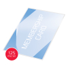 GBC Lamineringsfickor kreditkort blank (54 x 86mm) | GBC | 2x 125 mikron | 100st 3740300 207026 - 3