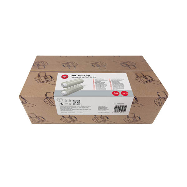 Lamineringsfilm 265mm x 42,3m blank | GBC Velocity Cold | 2x67,5 mikron 208309 - 4