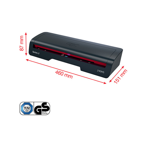 GBC Lamineringsmaskin A3 | GBC 240HS Series 4410069EU 207103 - 5