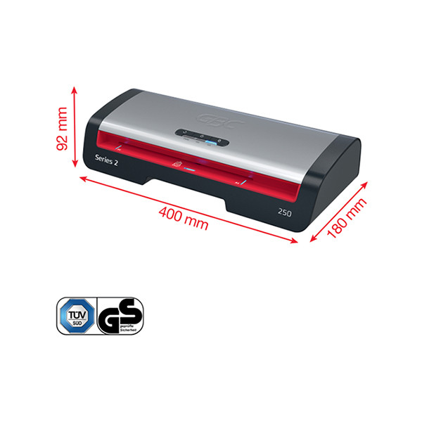 GBC Lamineringsmaskin A4 | GBC 250 Series 4410070EU 207105 - 6