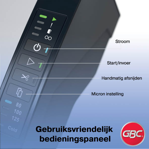 Lamineringsmaskin A4 | GBC Velocity Semi-automatic | svart 208305 - 7