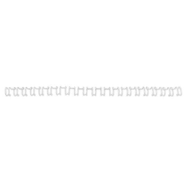 GBC Metalltrådsbaksida | 10mm | GBC IB1652 | vit | 100st IB165283 207222 - 1