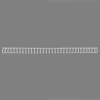 Metalltrådsbaksida | 6mm | GBC RG8104 | vit | 100st