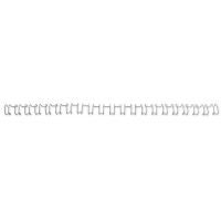 GBC Metalltrådsbaksida | 8mm | GBC IB1606 | silver | 100st IB160639 207218