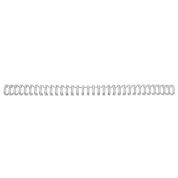 GBC Metalltrådsbaksida | 8mm | GBC RG8105 | silver | 100st RG810597 207254 - 1