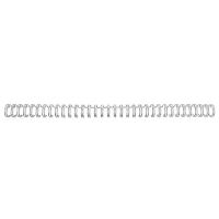 GBC Metalltrådsbaksida | 8mm | GBC RG8105 | silver | 100st RG810597 207254