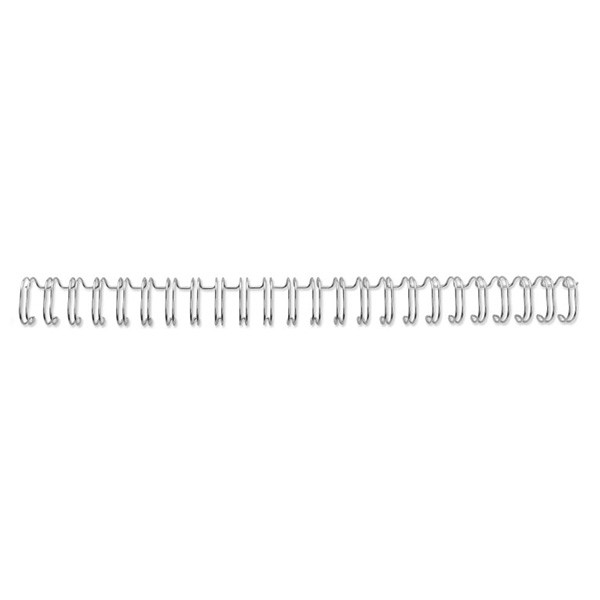 GBC Metalltrådsrygg | 6mm | GBC 4400026 | silver | A5 | 100st 4400026 207736 - 1