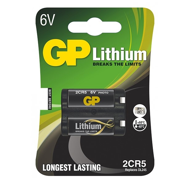 GP 2CR5 Lithium batteri GP2CR5 215036 - 1
