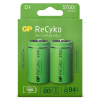 GP 5700 ReCyko+ uppladdningsbara LR20 D batterier 2-pack GP570DHCB 215058