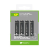 GP 800 ReCyko+ uppladdningsbara HR03 AAA batteri 4-pack