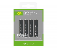 GP 800 ReCyko+ uppladdningsbara HR03 AAA batteri 4-pack GP85AAAHCB 215052