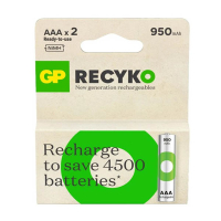 GP 950 uppladdningsbara AAA | HR03 batteri 2-pack AGP00098