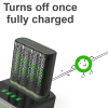 GP Batteriladdare med dockningsstation + 4st GP 2600 ReCyko uppladdningsbara AA batterier AA AAA HR03 HR06 AGP00112 - 6