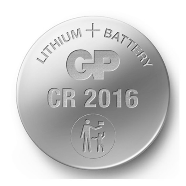 GP CR2016 Lithium knappcellsbatteri GPCR2016 215020 - 1