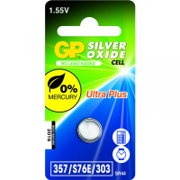 GP SR44 Silveroxid knappcellsbatteri 040UP357C1 GP357 215082