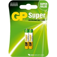 GP Super Alkaline AAAA batteri 2-pack GP25A 215124