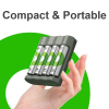 GP USB Batteriladdare + 4st GP 2100 ReCyko uppladdningsbara AA batterier AA AAA HR03 HR06 AGP00104 - 3