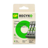 GP USB Batteriladdare + 4st GP 850 ReCyko uppladdningsbara AAA batterier
