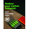 GP USB Batteriladdare + 4st GP 950 ReCyko uppladdningsbara AAA batterier AA AAA HR03 HR06 AGP00107 - 2