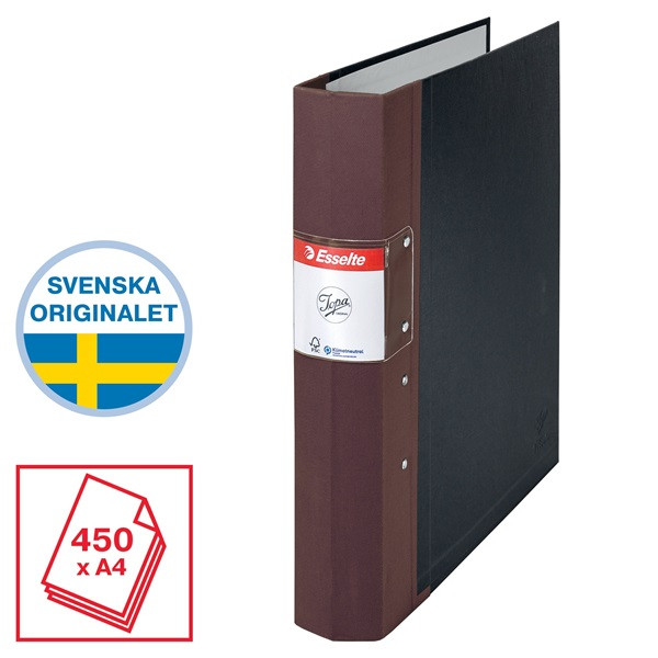Gaffelpärm A4 60mm | Esselte Jopa mörkbrun 500769 Gaffelpärm A4 60mm | Esselte Jopa mörkbrun 500769 - 2