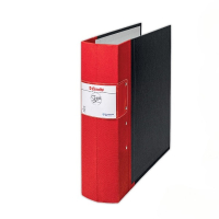 Gaffelpärm A4 80mm | Esselte Jopa röd 500765