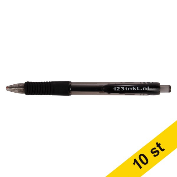 Gelpenna 0.5mm | 123ink | svart | 10st 301167 - 1