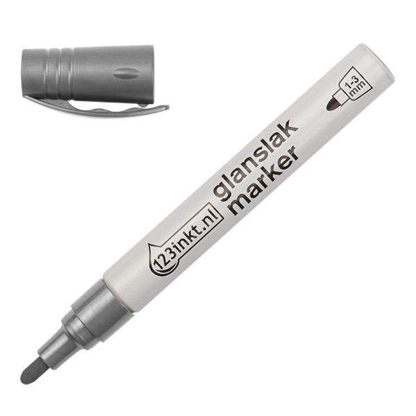 Glansig lackpenna 1.0mm - 3.0mm | 123ink | silver $$ 4-750-9-054C 300833 - 1