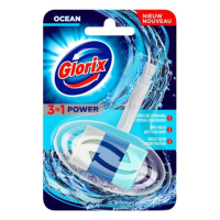 Glorix Toalettblock 40g | Glorix 3-i-1 Power Ocean ⭐  SGL00038