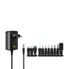 Universaladapter justerbar 3V till 12V | 12W Goobay K120500052 - 2