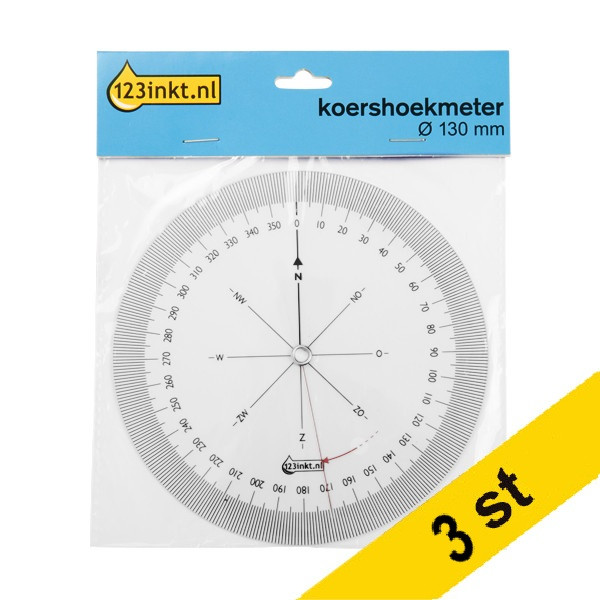 Gradskiva 360gr | 123ink | Ø13cm 3st  301555 - 1