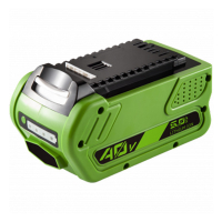GreenWorks batteri 40V | 5000mAh | G40B6 | 2923307 | G-MAX (varumärket 123ink) 24252 2601102 2923307 2925807 29282 AGR00031