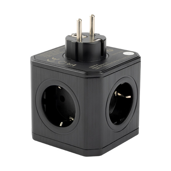 Grenuttag kub 16A | 5 uttag | 123ink 390031 - 2