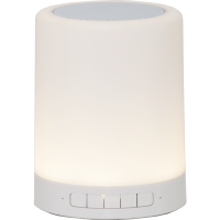 Högtalare bluetooth med lampa | RGB LED | vit [Star Trading] 362-81 361405