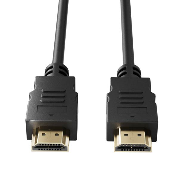 HDMI-kabel 2.1 | 1m | svart | 123ink 41082C CVGP35000BK10C K5440SW.1C 302280 - 1