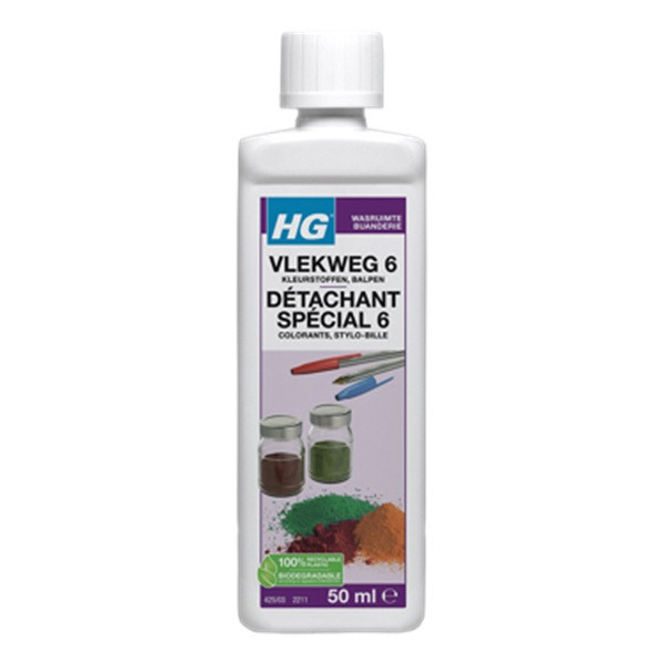 HG Fläckborttagningsmedel 50ml | HG Nr. 6  SHG00205 - 1