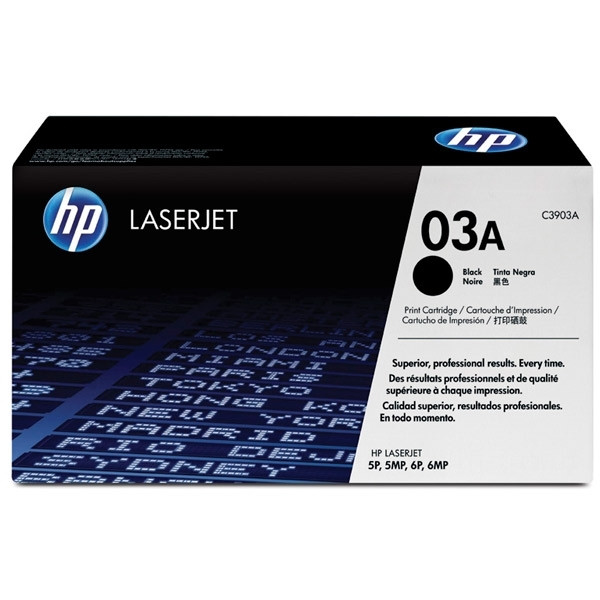 HP 03A (C3903A/EP-V) svart toner (original) C3903A 032072 - 1