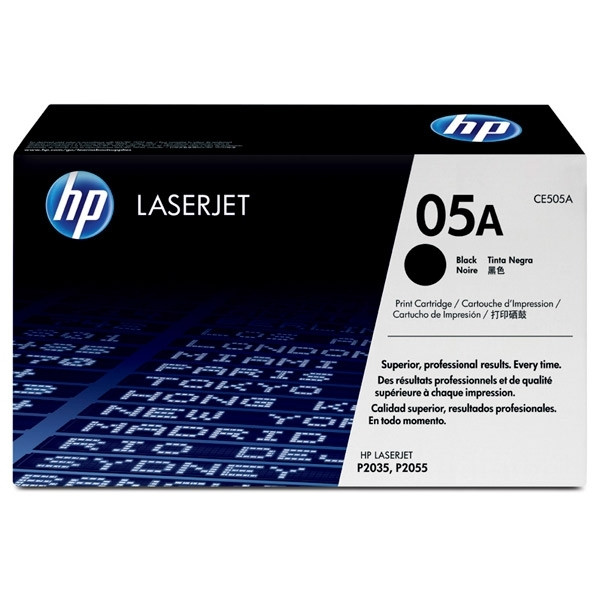 HP 05A (CE505A) svart toner (original) CE505A 039850 - 1