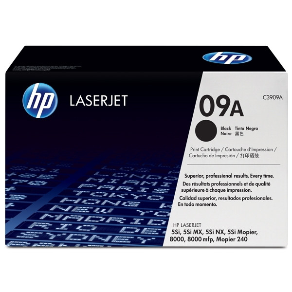 HP 09A (C3909A/EP-W) svart toner (original) C3909A 032092 - 1