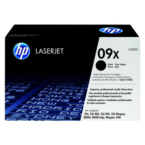 HP 09X (C3909X/EP-W) svart toner hög kapacitet (original) C3909X 033000 - 1