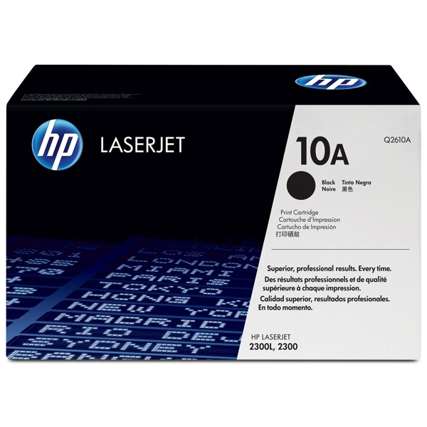 HP 10A (Q2610A) svart toner (original) Q2610A 033060 - 1