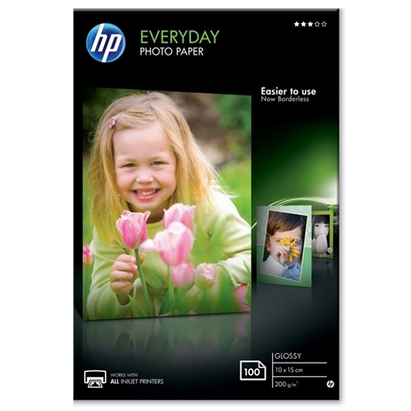 HP 10x15cm 200g HP CR757A fotopapper | Everyday | 100 ark CR757A 064972 - 1