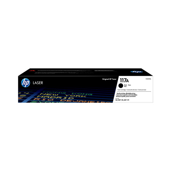 HP 117A (W2070A) svart toner (original) W2070A 055456 - 1