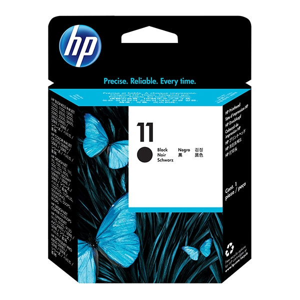 HP 11 (C4810A) svart skrivhuvud (original) C4810A 031030 - 1